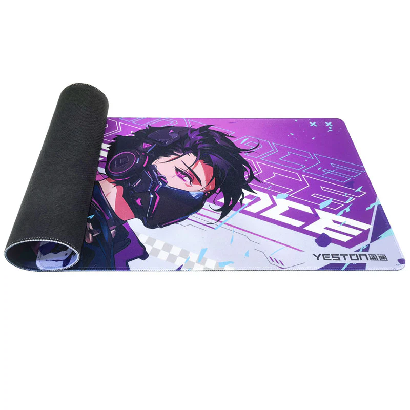 Yeston Game Ace 27.5*11.8*0.12in(700*300mm) Mouse pad, Thick Extended Mouse Mat Non-Slip Spill-Resistant Desk Pad - Image 5