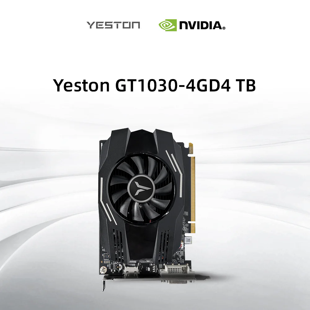Yeston GT 1030 4GD4 TB 64bit Graphics Card PCIE 3.0 GDDR4 Video Card for PC - Image 4