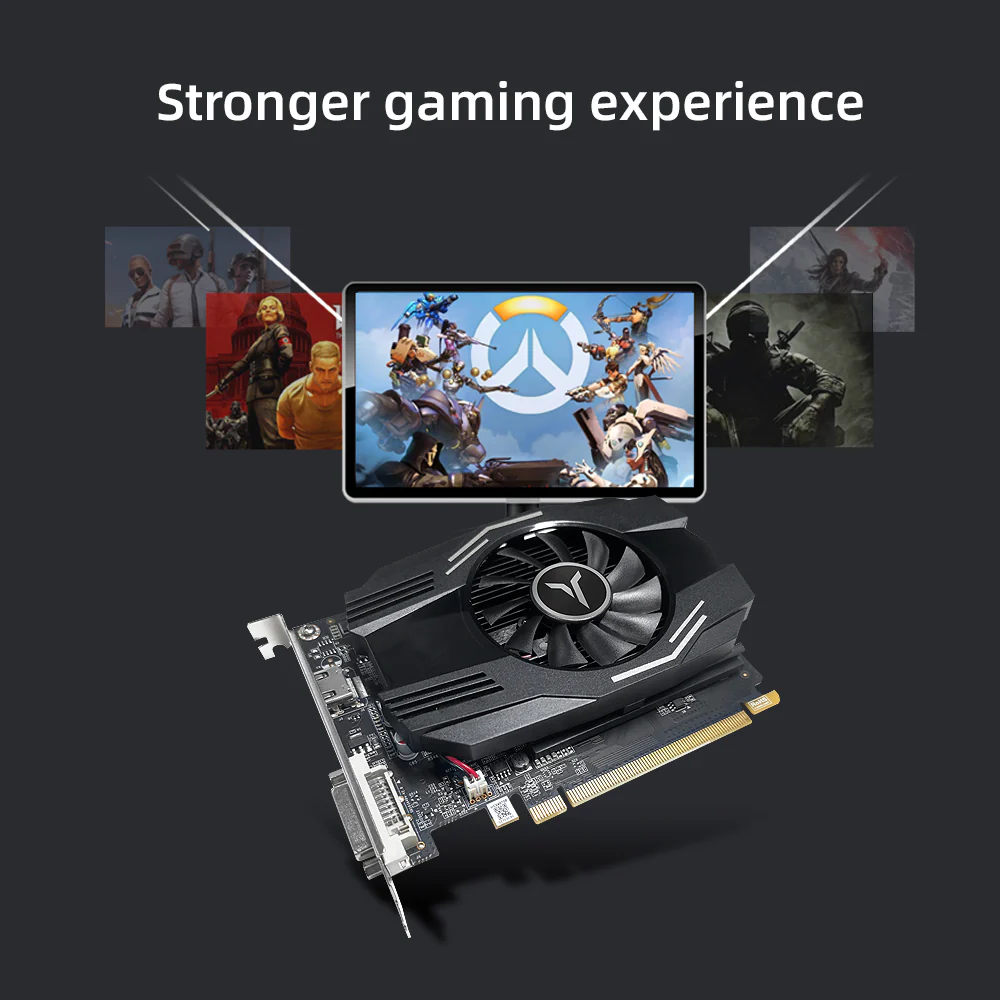 Yeston GT 1030 4GD4 TB 64bit Graphics Card PCIE 3.0 GDDR4 Video Card for PC - Image 9