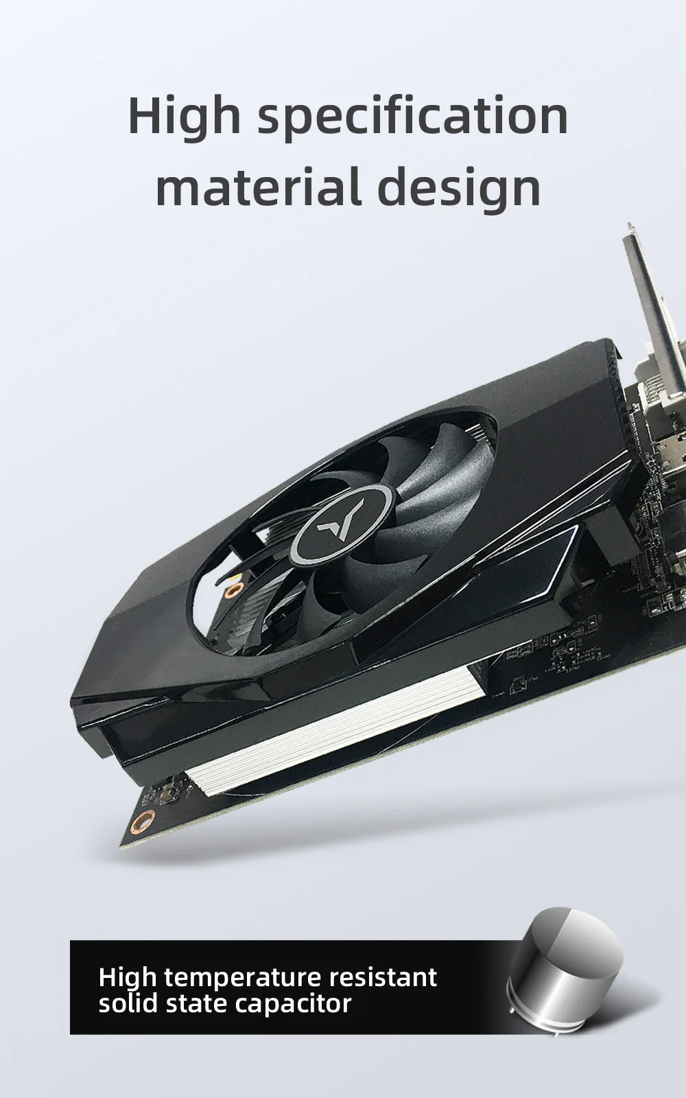 Yeston Radeon RX 550 4GB GDDR5 1183MHz 512processors PCIExpress 3.0 DirectX12 video cards Double slot DP+HDMI compatible +DVI-D graphics card of Desktop - Image 6