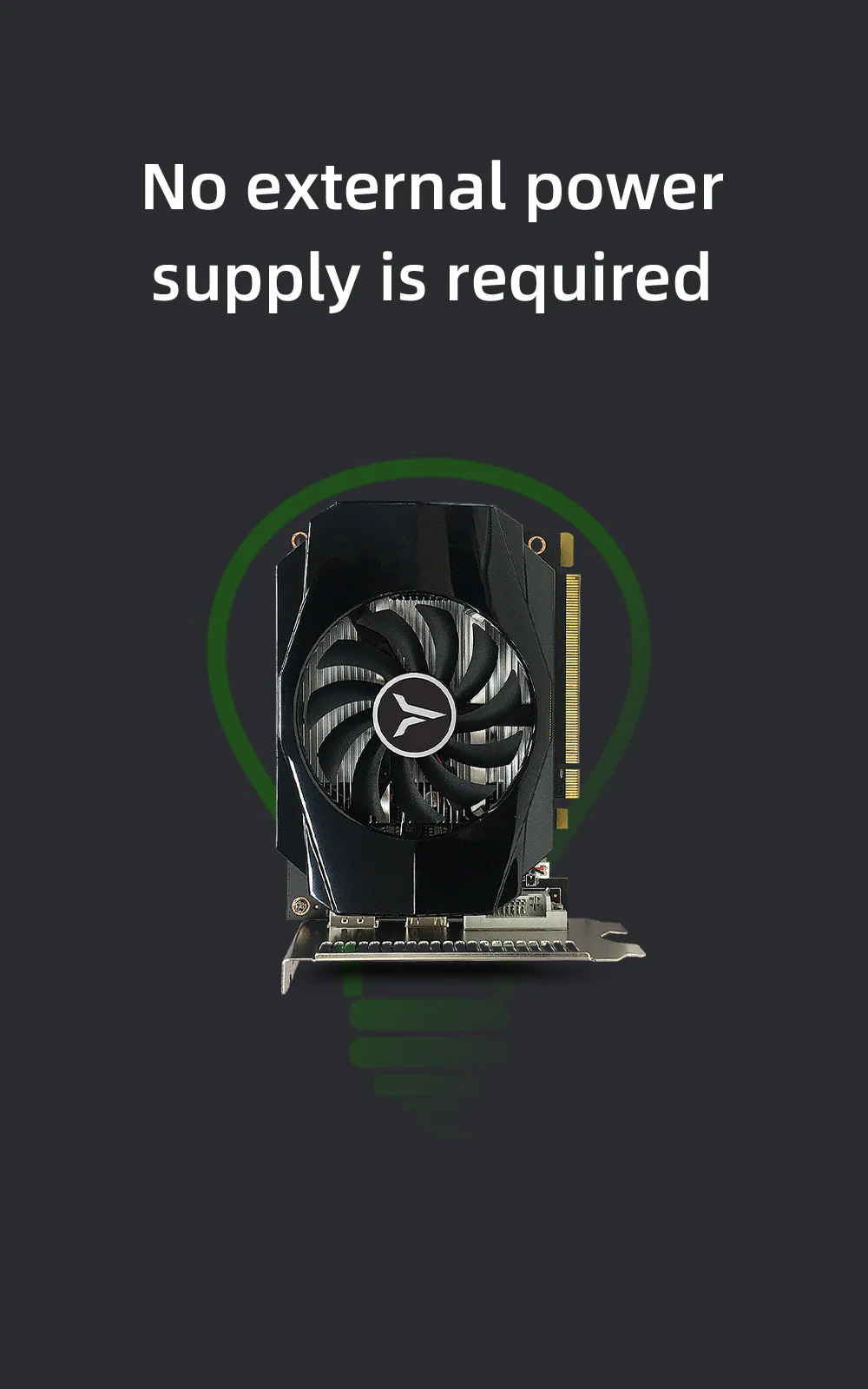 Yeston Radeon RX 550 4GB GDDR5 1183MHz 512processors PCIExpress 3.0 DirectX12 video cards Double slot DP+HDMI compatible +DVI-D graphics card of Desktop - Image 7