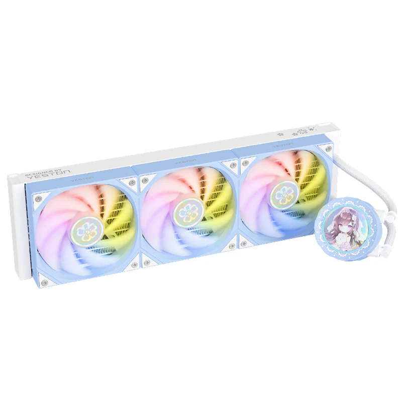 Yeston Sakura 360 Desktop Liquid CPU Cooler supports Intel / AMD platform PWM Temperature Control Fan Water Cooling Radiator - Image 4