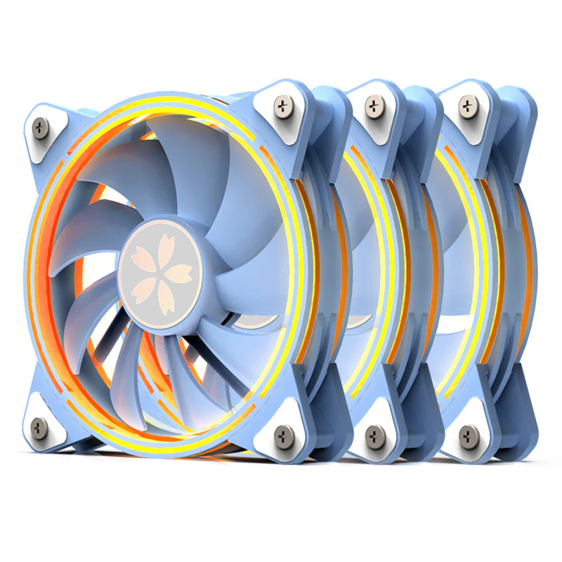 (Promotion: $5 discount over $30)（Only Canada has inventory）Yeston * zeaginal SAKURA ARGB LED 120mm Case Fan,Quiet Edition High Airflow Color LED Case Fan for PC Cases, CPU Coolers,Radiators SystemComputer Case Cooling Fan - Image 8