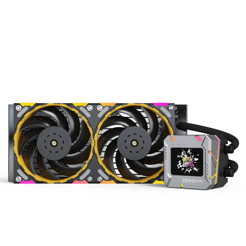 Yeston*Zeaginal ZC-ZEUS XT 360/240 Radiator Liquid CPU Cooler LCD Screen water cooling radiator ARGB synchronous PDB bearing fan Fits Intel LGA1700/1200/115X AMD AM5/AM4/AM3 - Image 14