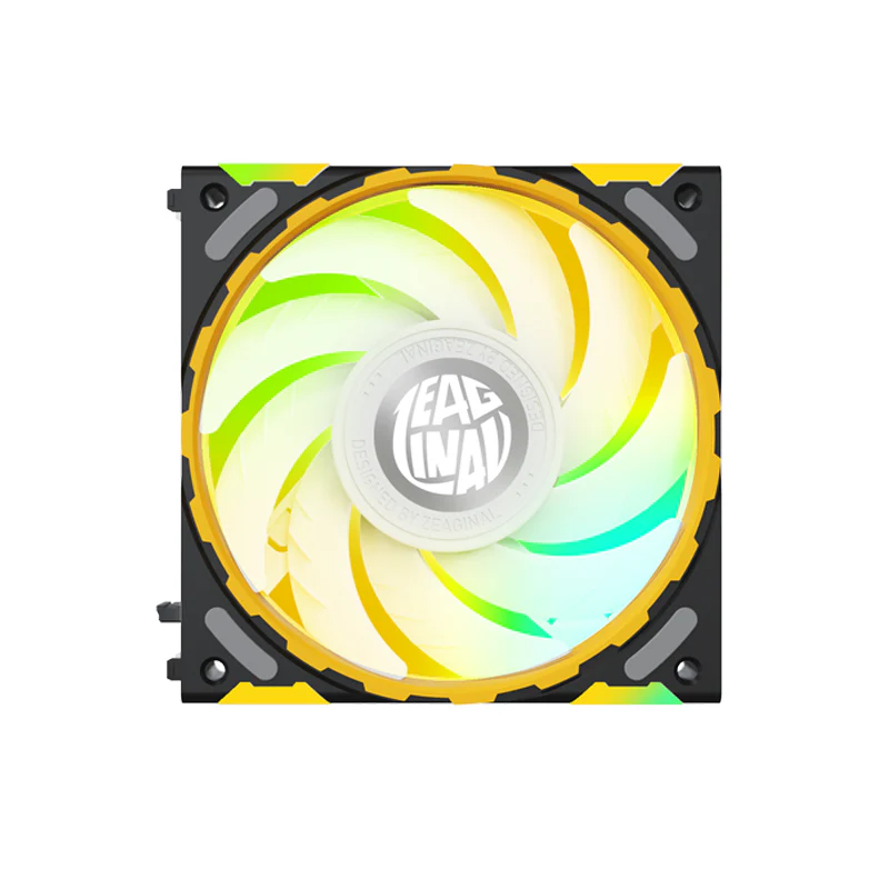 (Promotion: $5 discount over $30)Zeaginal ARGB Light of Zhuishen LED 120mm Case Fan,Quiet Edition High Airflow Color LED Case Fan for PC Cases, CPU Coolers,Radiators SystemComputer Case Cooling Fan - Image 3