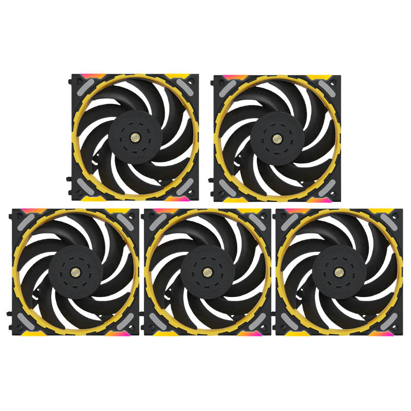 (Promotion: $5 discount over $30)Zeaginal ARGB Zhuishen Ti LED 120mm Case Fan,Quiet Edition High Airflow Color LED Case Fan for PC Cases, CPU Coolers,Radiators SystemComputer Case Cooling Fan - Image 13